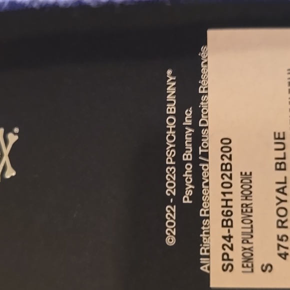Psycho Bunny Embroidered Hoodie New - Picture 6 of 6